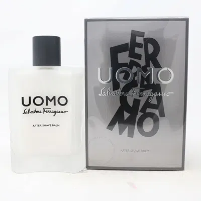 Ferragamo Uomo Salvatore  / S.  After Shave Balm 3.4 oz (100 Ml) (m) In White