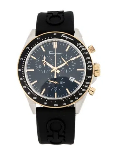Pre-owned Ferragamo Urban Chrono Watch In Multi