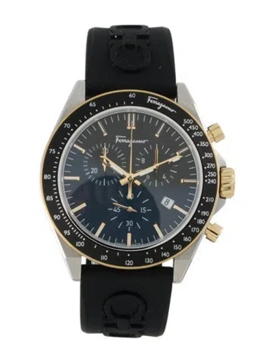 Pre-owned Ferragamo Urban Chrono Watch In Multi