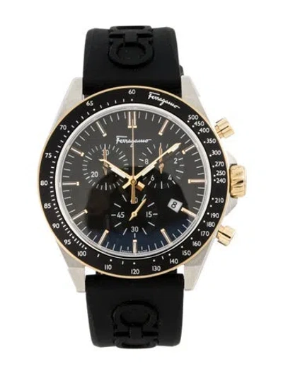 Pre-owned Ferragamo Urban Chrono Watch In Multi
