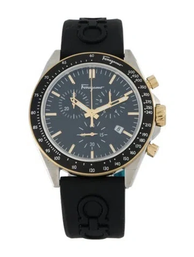 Pre-owned Ferragamo Urban Chrono Watch In Multi