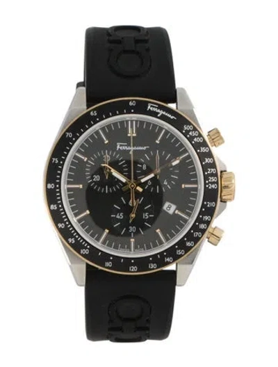 Pre-owned Ferragamo Urban Chrono Watch In Multi