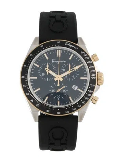 Pre-owned Ferragamo Urban Chrono Watch In Multi