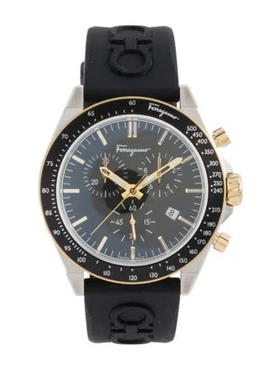 Pre-owned Ferragamo Urban Chrono Watch In Multi