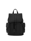 Ferragamo Gancini Backpack In Black