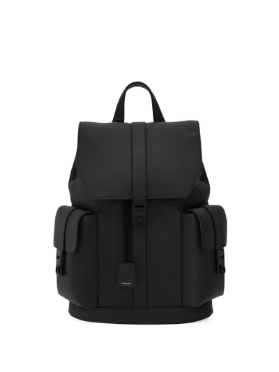 FERRAGAMO DRAWSTRING FLAP BACKPACK