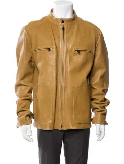 Pre-owned Ferragamo Utility Jacket In Brown