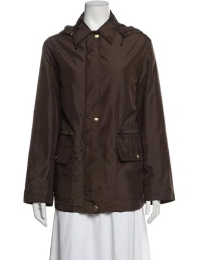 Pre-owned Ferragamo Utility Jacket In Brown