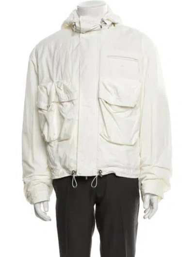 Pre-owned Ferragamo Utility Jacket In Neutral