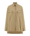 Ferragamo Utility Shirt In Brown