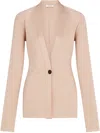 Ferragamo V-neck Cardigan In Pink