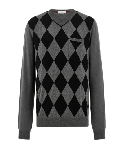 FERRAGAMO V-NECK SWEATER