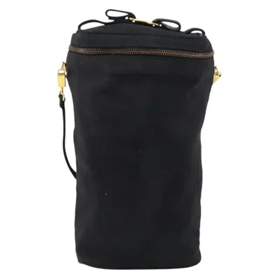 Pre-owned Ferragamo Vala Shoulder Bag Nylon Nylon Shoulder Bag Bag () In Black