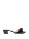 Ferragamo Vanilla Mules In Black