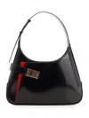 Ferragamo Shoulder Hobo Bag In Black