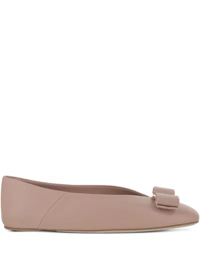 FERRAGAMO VANNA BALLERINA FLATS