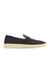 Ferragamo New Vara Buckle Sports Loafer In Green