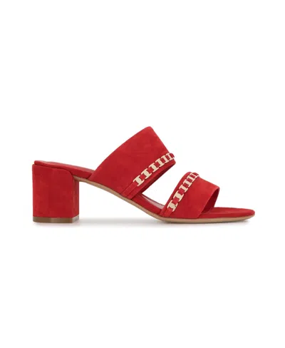 Ferragamo Vara 55mm Sandals In Red