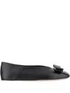 Ferragamo Vara Bow Ballet Flats