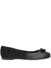 Ferragamo Ballerinas Mit Vara-schleife In Black