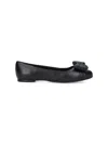 Ferragamo Vara Bowtie Ballet Flat Shoes
