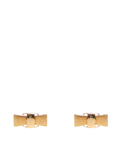 FERRAGAMO VARA BOW EARRINGS