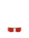 Ferragamo Bow Clip Hair Accessory In Orange