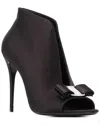 Ferragamo Vara Bow Leather Bootie In Multi