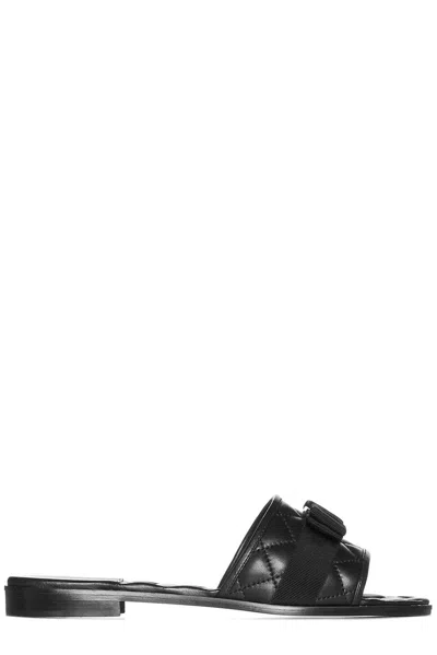 FERRAGAMO VARA BOW OPEN-TOE SANDALS