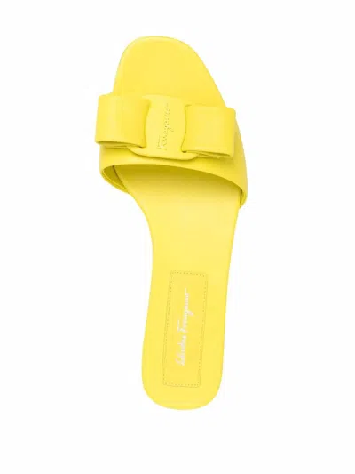 FERRAGAMO FERRAGAMO VARA BOW OPEN-TOE SANDALS