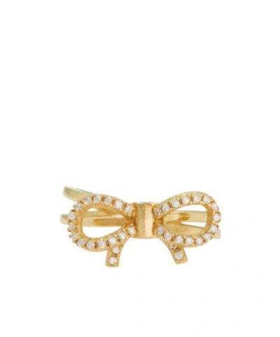 Ferragamo Vara Bow Ring (50mm) In Gold