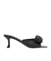 Ferragamo Woman Padded Vara Bow Slide In Black