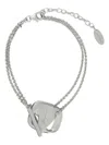Ferragamo Vara Bracelet In Silver