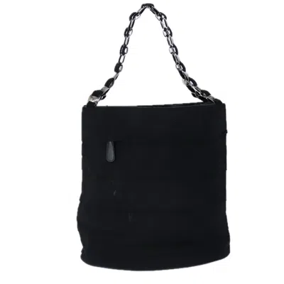 Pre-owned Ferragamo Vara Canvas Tote Bag () In Black