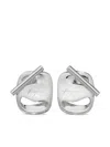 Ferragamo Vara Earrings In Silver