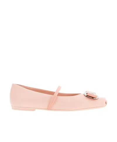 FERRAGAMO VARA FLAT BALLET SHOES