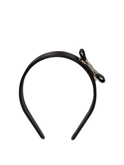 Ferragamo Vara Head Band In Black