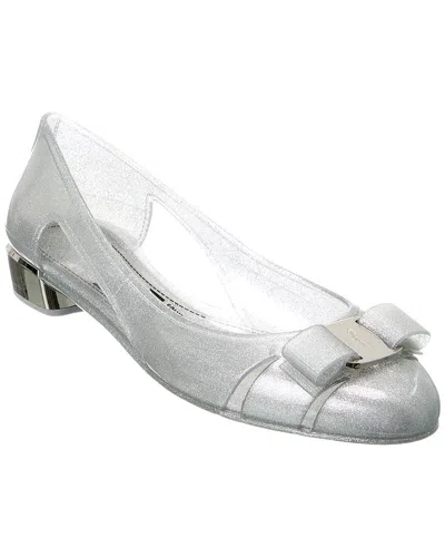 FERRAGAMO FERRAGAMO VARA JELLY FLAT