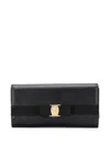 Ferragamo Continental Bow Flap Wallet