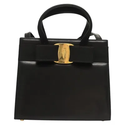 Pre-owned Ferragamo Vara Leather Handbag ()