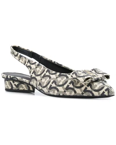 Ferragamo Vara Leather Pump In Multi