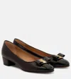 Ferragamo Bow-tie High Heels In Black
