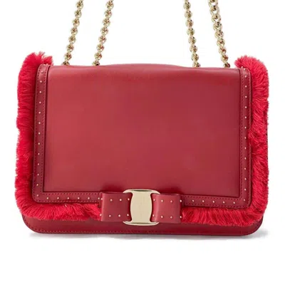 Pre-owned Ferragamo Vara Leather Shoulder Bag ()