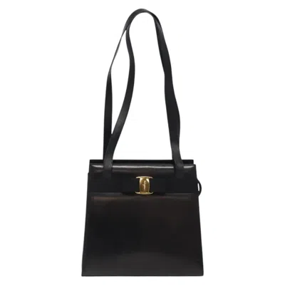 Pre-owned Ferragamo Vara Leather Shoulder Bag ()