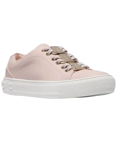 FERRAGAMO FERRAGAMO VARA LEATHER SNEAKER