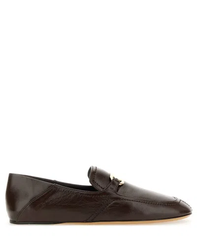 Ferragamo Vara Loafers In Black