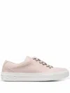 Ferragamo Vara Low-top Sneakers In Pink