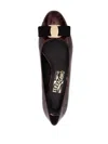 Ferragamo Vara Patent Leather Pumps