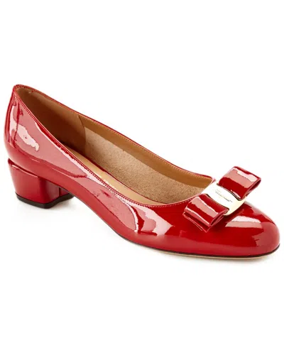FERRAGAMO FERRAGAMO VARA PATENT PUMP