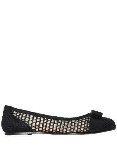 Ferragamo Varina Ballet Flat In Multi